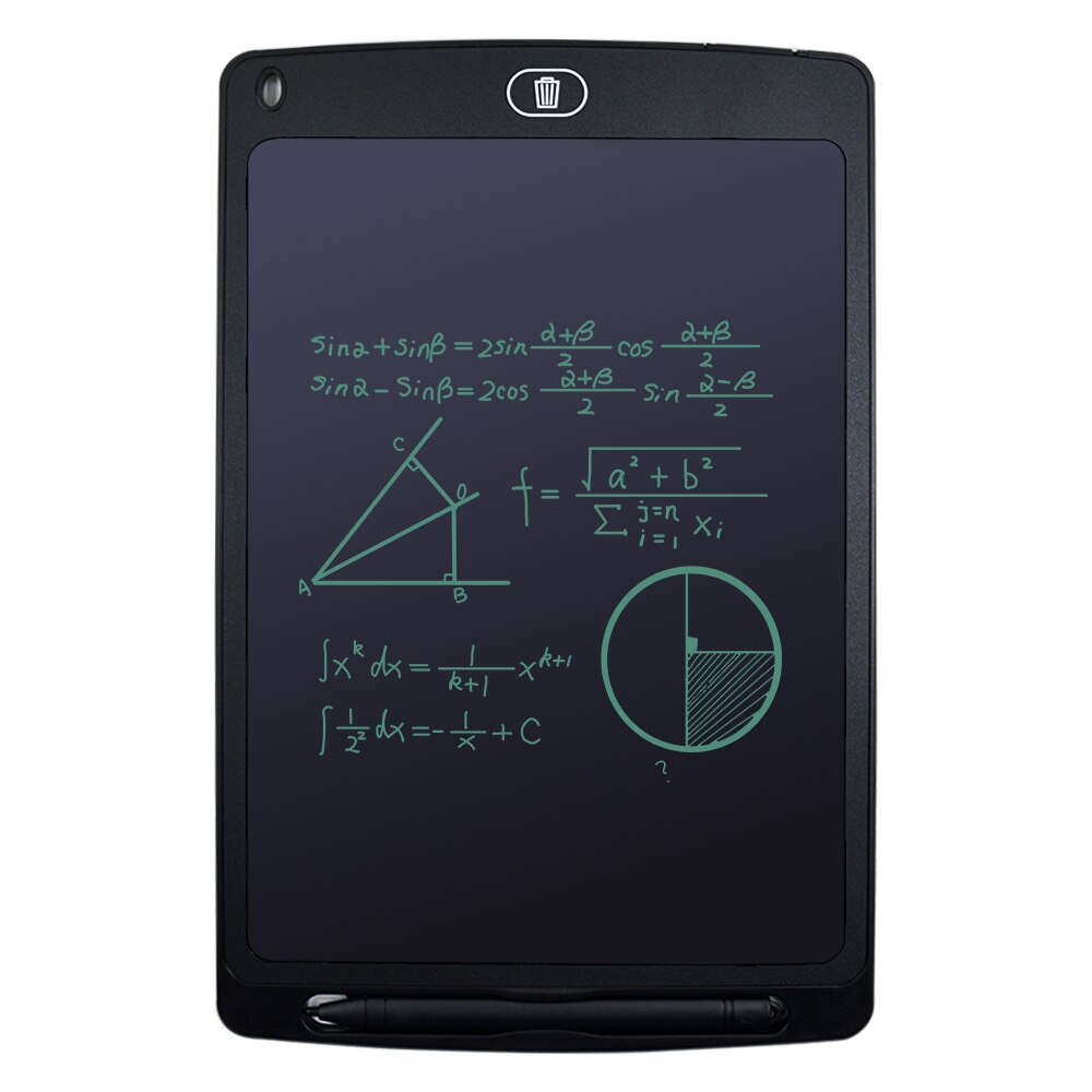 10 Inch Portable Smart LCD Writing Tablet Electronic Graphics Digital Drawing Tablet Handwriting Pad Notepad ultra-thin Board: 10 Inch Black