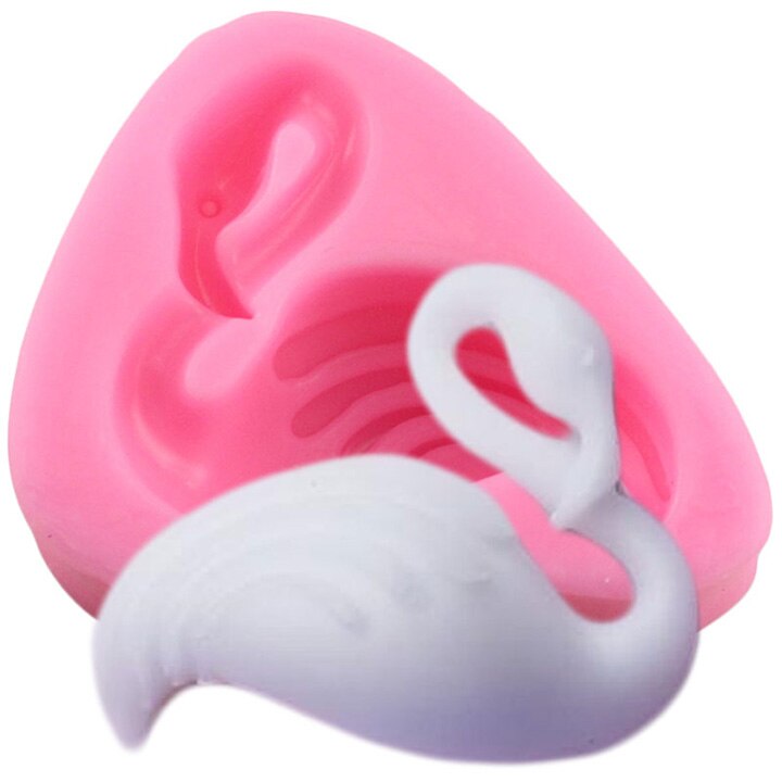 Moule en Silicone flamant rose, fleur, tortue, feuille, chocolat, Fondant, fête d&#39;été, outils de décoration de gâteaux, résine, argile: CC402