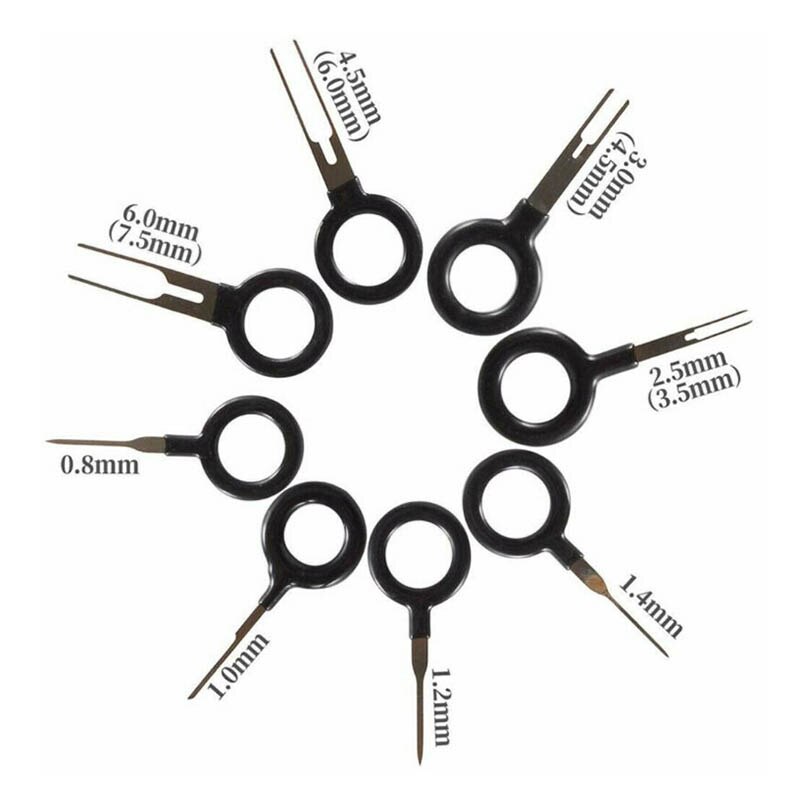 26pcs Car Terminal Removal Kit Wiring Crimp Connector Pin Extractor Puller Terminal Repair Tools