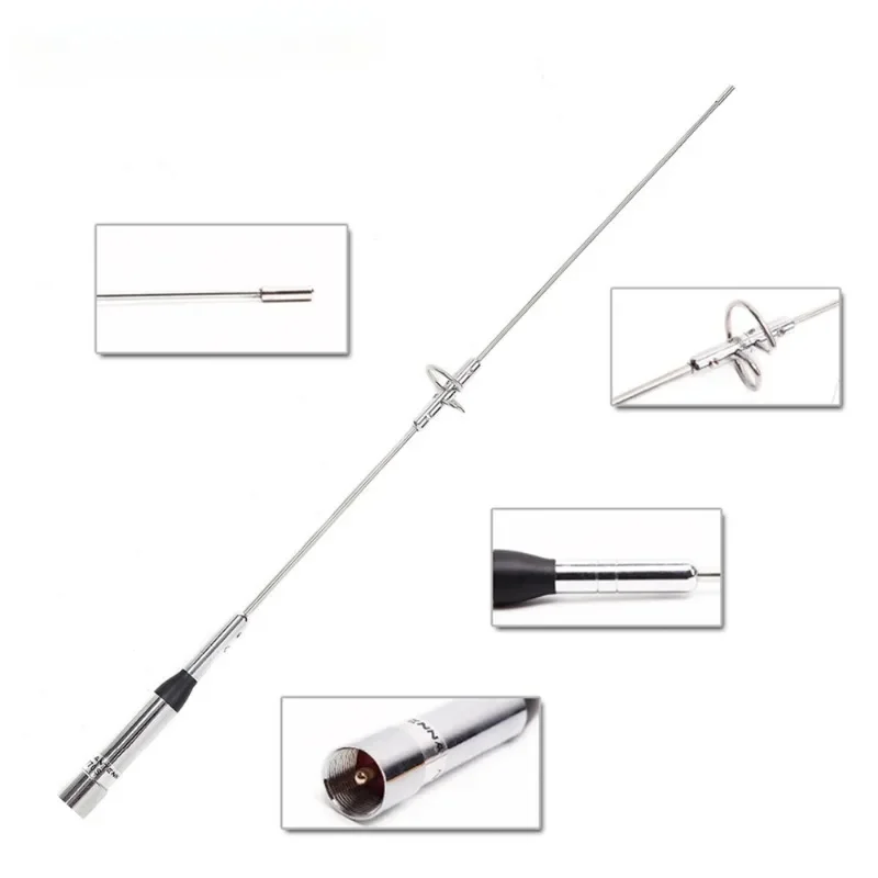 Baofeng nagoya NL-770S banda dupla uhf/vhf 144/430mhz 150w 2.15/3.0dbi antena sl16/UHF-J/m tipo rádio do carro antena de rádio móvel