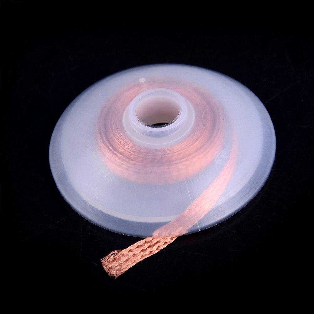 Tresse à dessouder, dissolvant de soudure, fil de mèche, outils de réparation de Flux de plomb, diverses largeurs 2/2.5/3/3.5/4mm, soudure câble de ventouse en étain