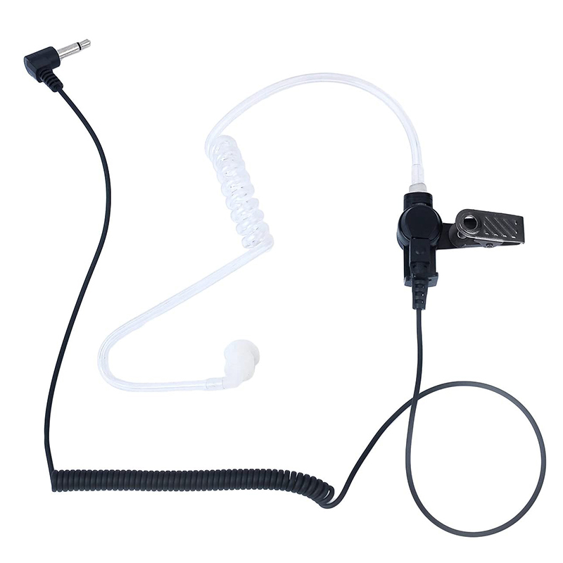 1 PIN 2.5mm Covert Acoustic Tube Earpiece Earphone Dense Sound Air Tube Headset Earpiece Cable