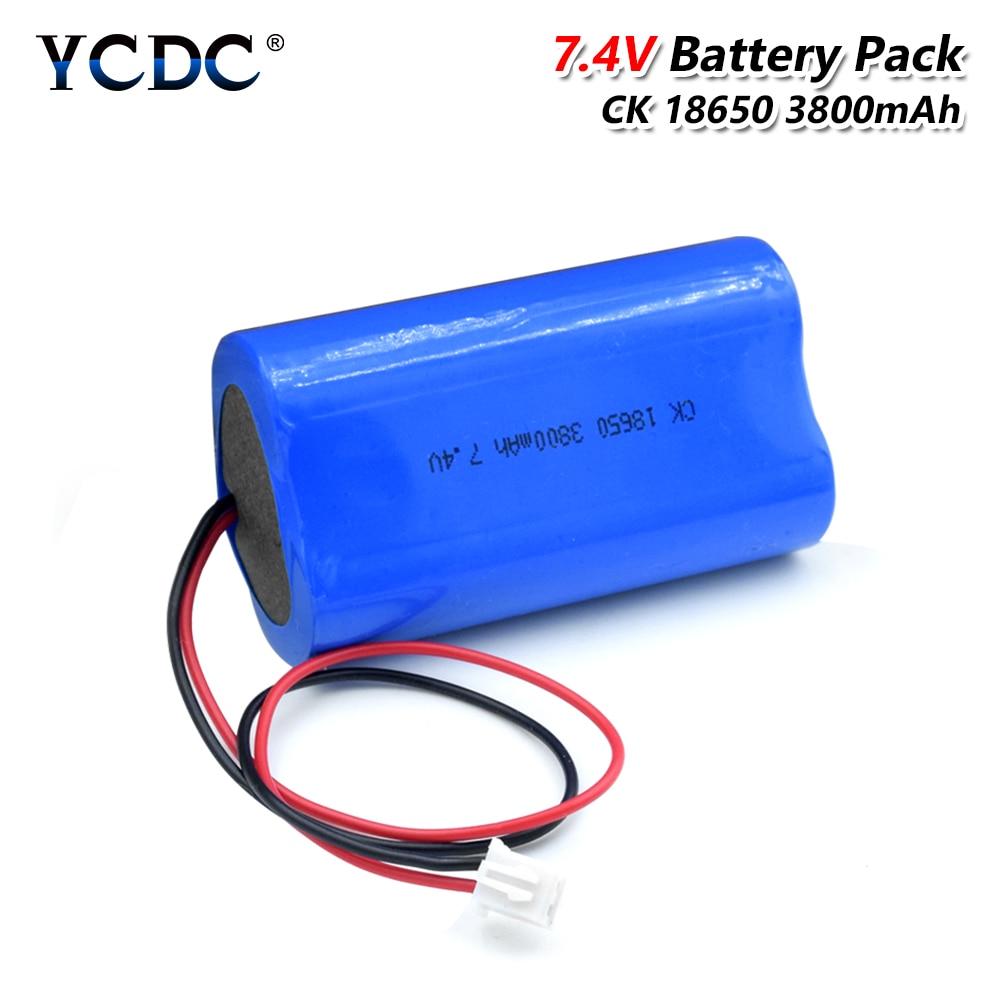 Ycdc 7.2 V / 7.4 V 18650 Lithium Batterij 3800 Ma Oplaadbare Batterij Megafoon Luidspreker Bescherming Boord Met Xh plug