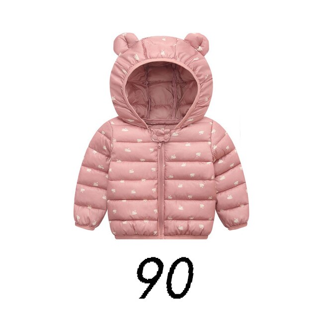 Medoboo bébé hiver manteau filles garçons enfant veste bébé vêtements -nés combinaisons Snowsuit à capuche veste manteau hauts vêtements d'extérieur: ME0201-P90