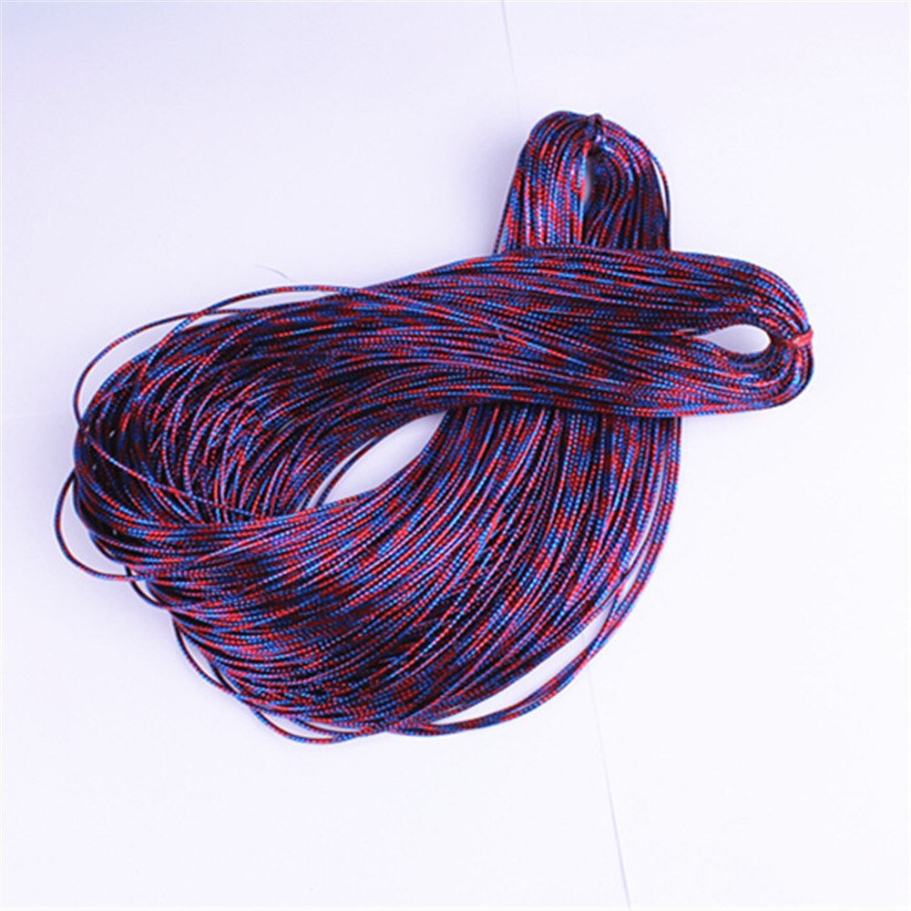 75m/bag Rainbow Color Hair Rope Styling Tool Magic Braid Tail Hair Braid Ponytail Styling Rope Maker for Girls Hairstyle