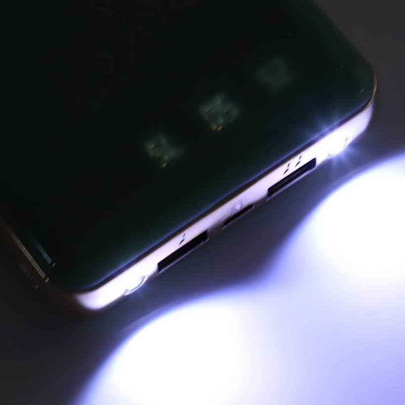 Power Supply Portable Large Capacity Power Bank LED Digital Display Green for Office Home Travel