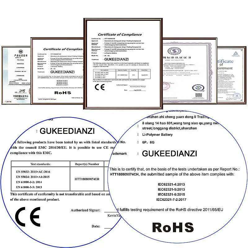 Good Low-Temperature Performance For Ireader Ocean ZY1500 R6002 R6003 R6006 E - Book Reader Battery 3700Mah