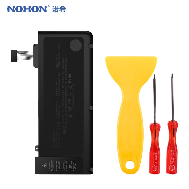 NOHON Laptop A1322 Battery For Apple MacBook Pro 13" A1278 Mid MB990 MB991 MC700 MC374 MD313 MD101 MD314
