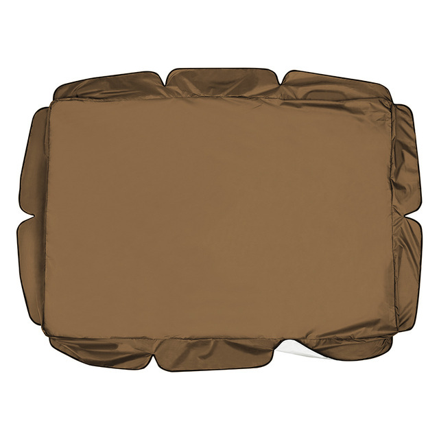 Outdoor schommelstoel luifel tuin waterdichte schommel luifel dak outdoor schommelstoel hangmat luifel: 2*2.6 / Black