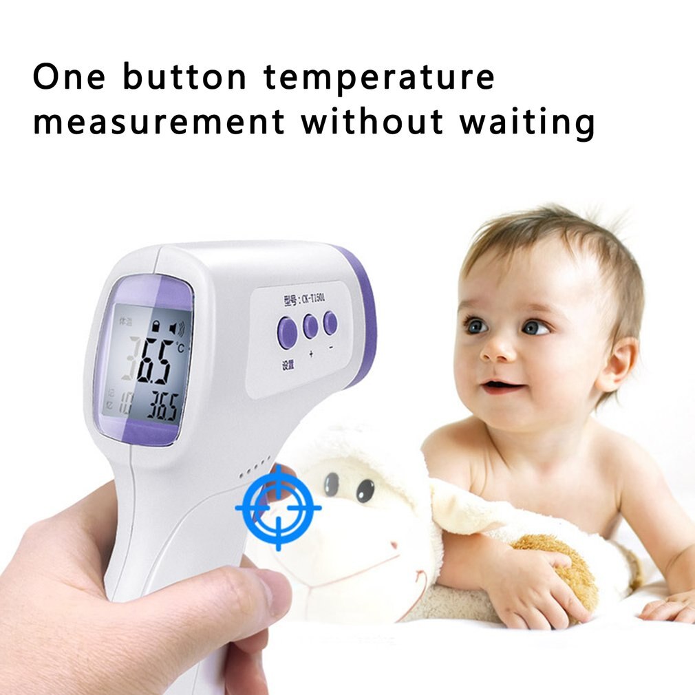 Forehead Body Non-Contact Thermometer Infrared Thermometer Baby Adults Outdoor Home Digital Infrared Fever Ear Thermometer