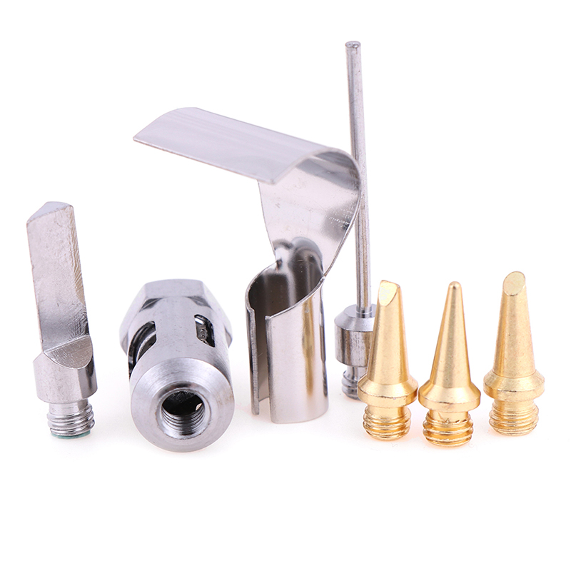 1 Uds. Soldador de Gas cabeza de la antorcha herramienta de la pluma Kit de soldador de Gas Kit de soldadura apto para HS-1115K soldador inalámbrico 26ml