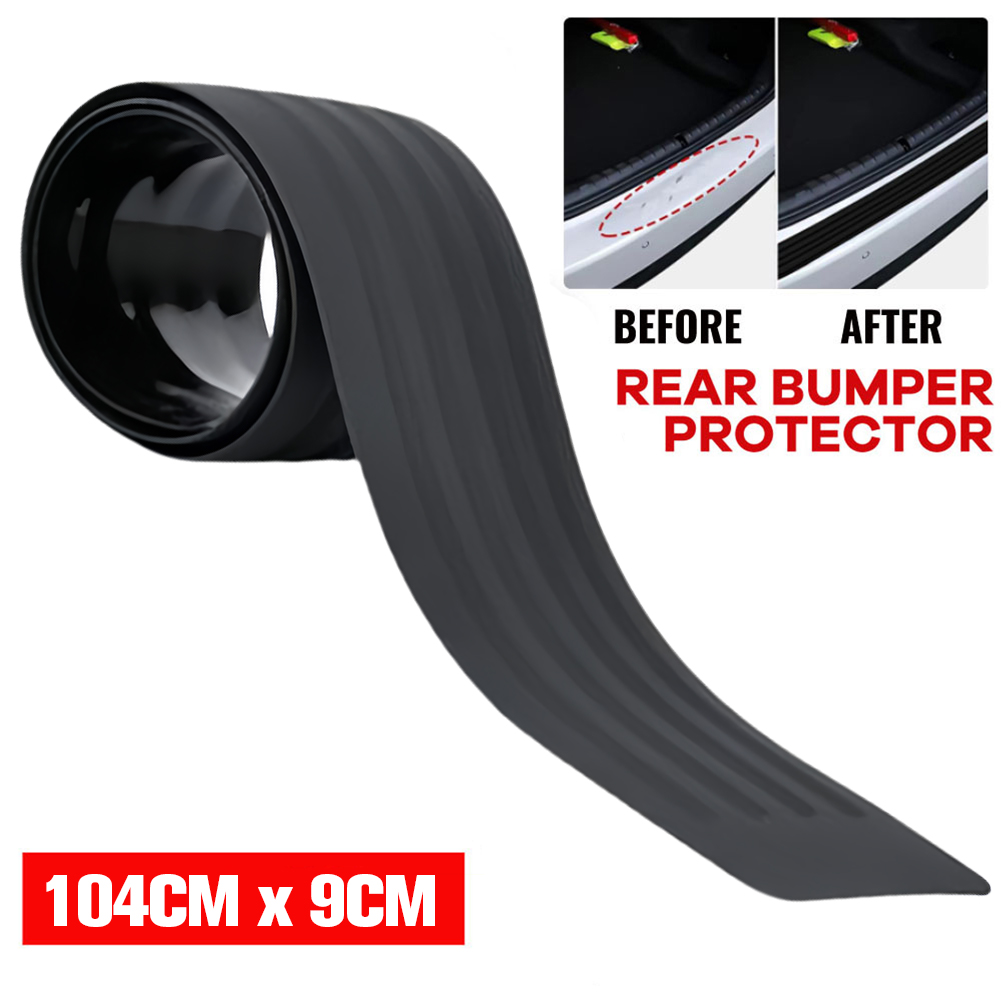 Car Trunk Door Sill Plate Protector Anti-Scratch Anti-Collision Protector Car Rear Bumper Guard Plate Cover Trim Car Accessories: army green