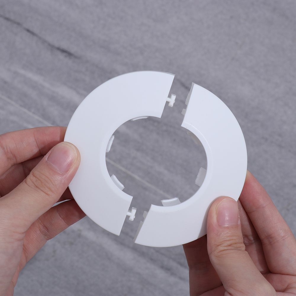 Plastic Shower Kitchen Wall Flange Chrome Faucet Accessories Pipe Wall Covers Faucet Decorative Cover Faucet Decor Home Tools