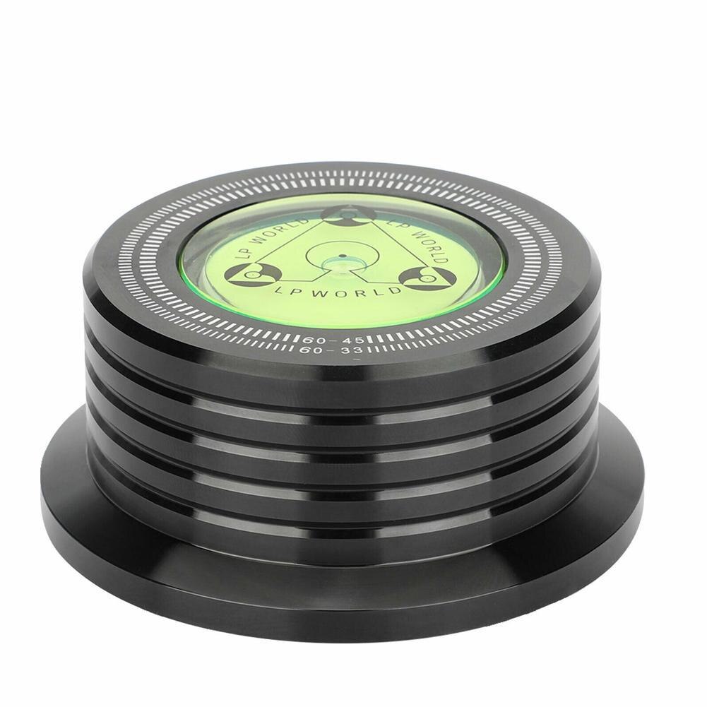 1 stück 60hz lp-aufnahmestabilisator, universeller schallplatten-nivellierer, legierungsgewicht, plattenspieler-stabilisatorklemme, aluminium ,  c2 t 9