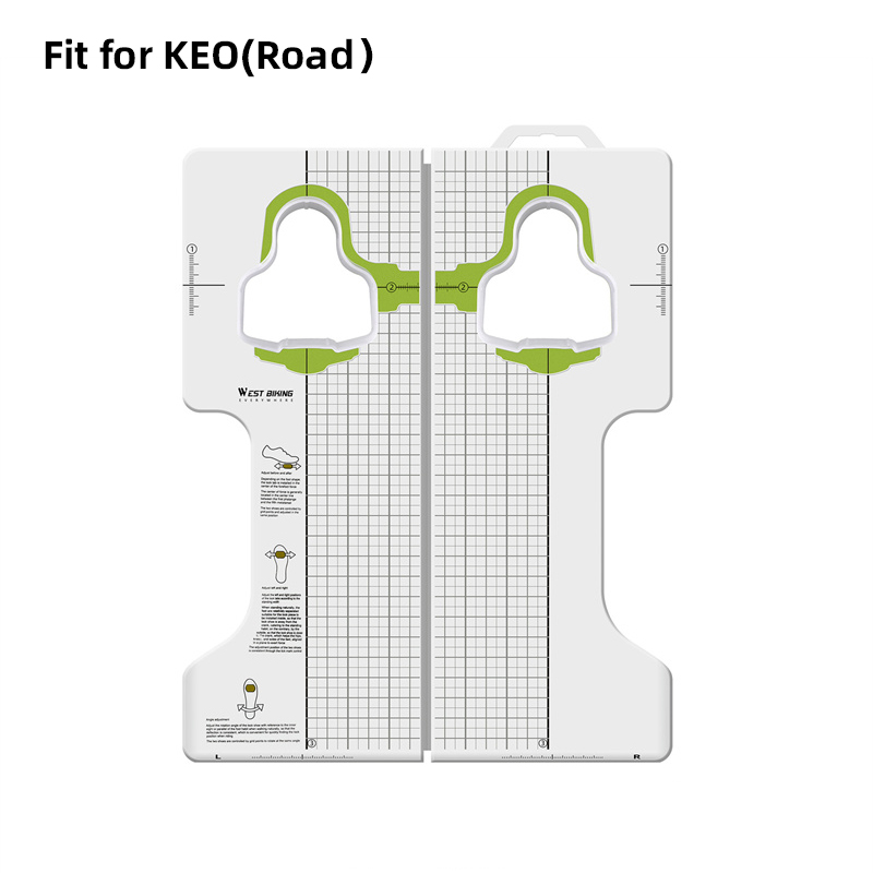 WEST BIKING Mountain/Road Bike Cleat Adjuster Self-Locking for SPD KEO SPD-SL Cleats Bicycle Pedal Shoes Cleat Adjusters MTB: Red