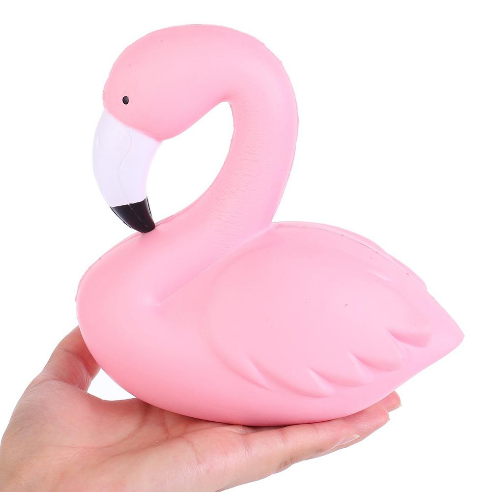 Cute Cartoon Flamingo Slow Rising Toys Chic Squishy Vent Toys Kid Toy: Default Title