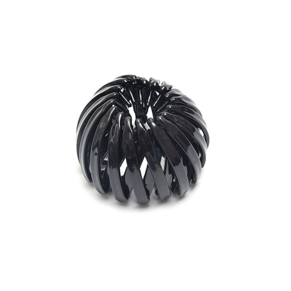Nido de Pájaro Vintage Simple de para hacer moños, cabeza de albóndigas, pinzas en forma de garra, cola de caballo con carácter, hebilla, herramientas de peinado Hai: 1