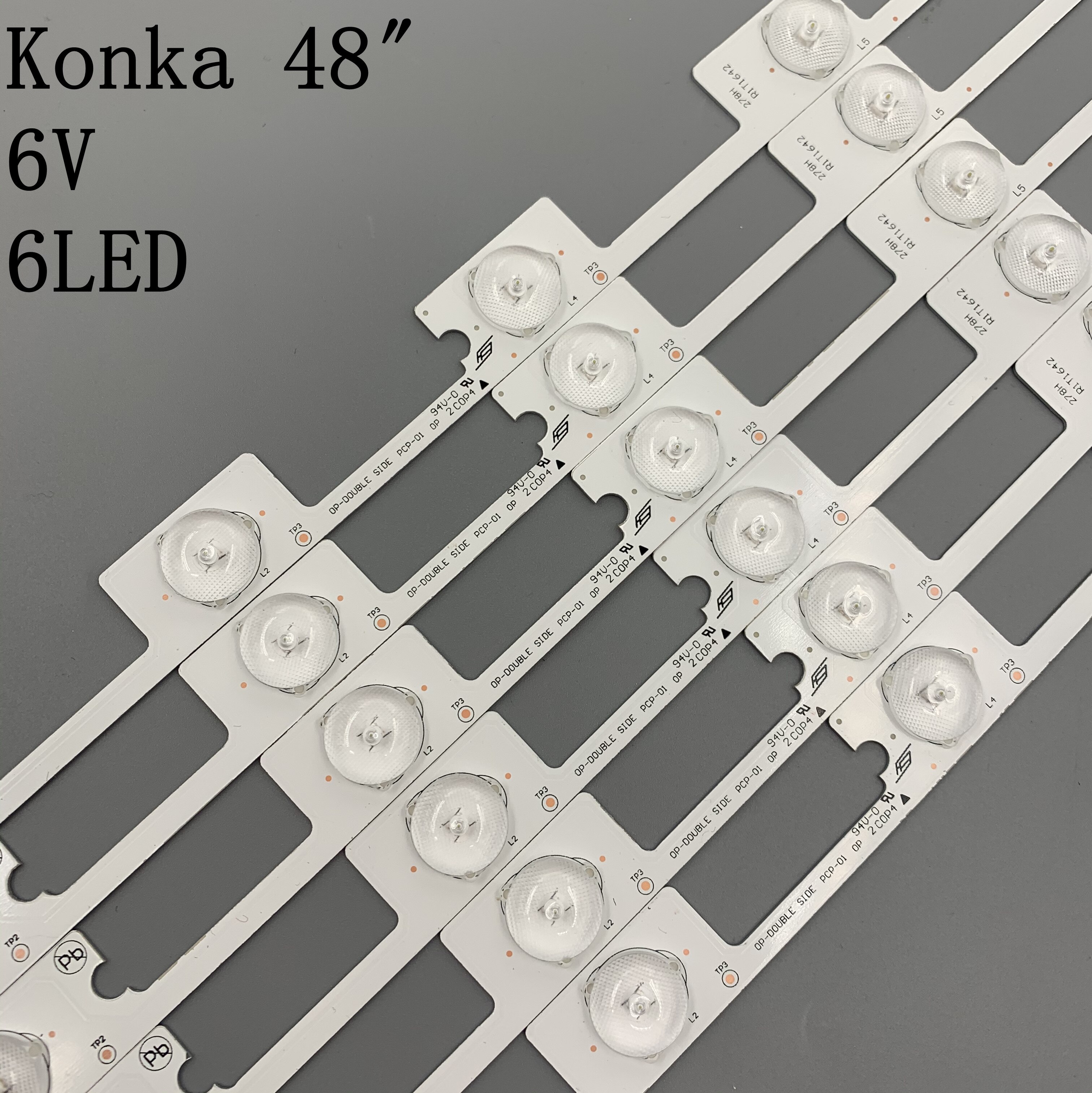 Konka-tira de luces LED de retroiluminación para TV, 10 unids/lote, KDL48JT618A 35018539 48 pulgadas 44,2 CM 48&#39;&#39;