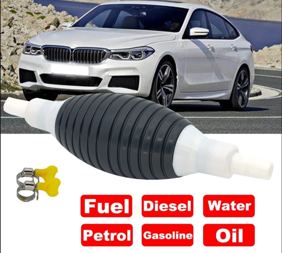 1 PCs Pump for pumping technical liquids (fuel, gasoline, diesel, oil, water, etc.), hand pear for pumping