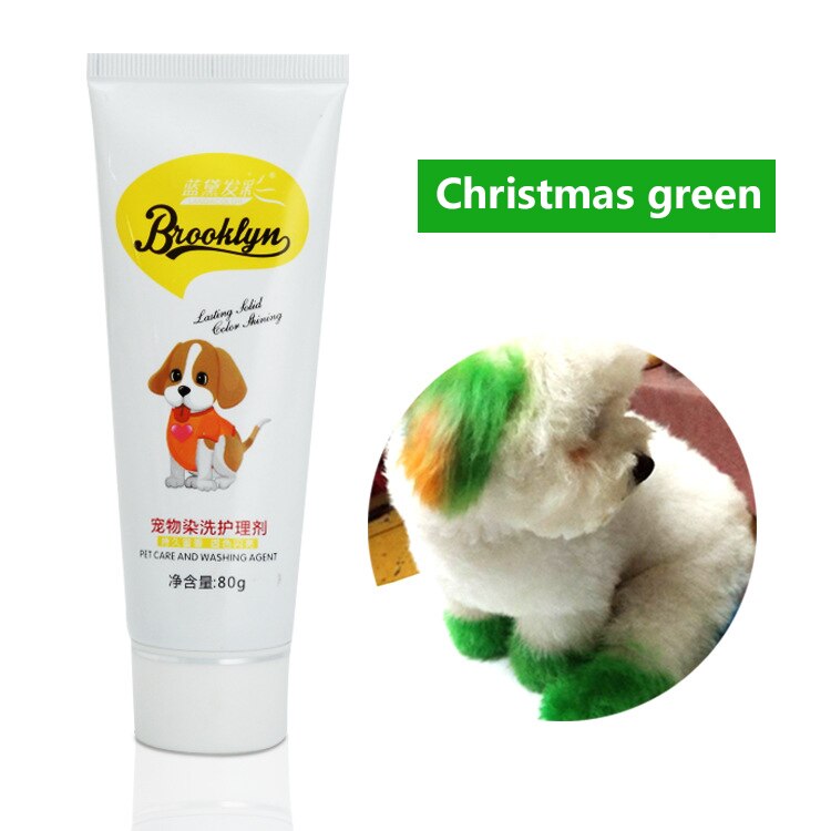 Agent de teinture pour animaux de compagnie chien chat animaux coloration des cheveux colorants teinture Pigment Agent chat de compagnie chien fournitures accessoires de teinture des cheveux: 08