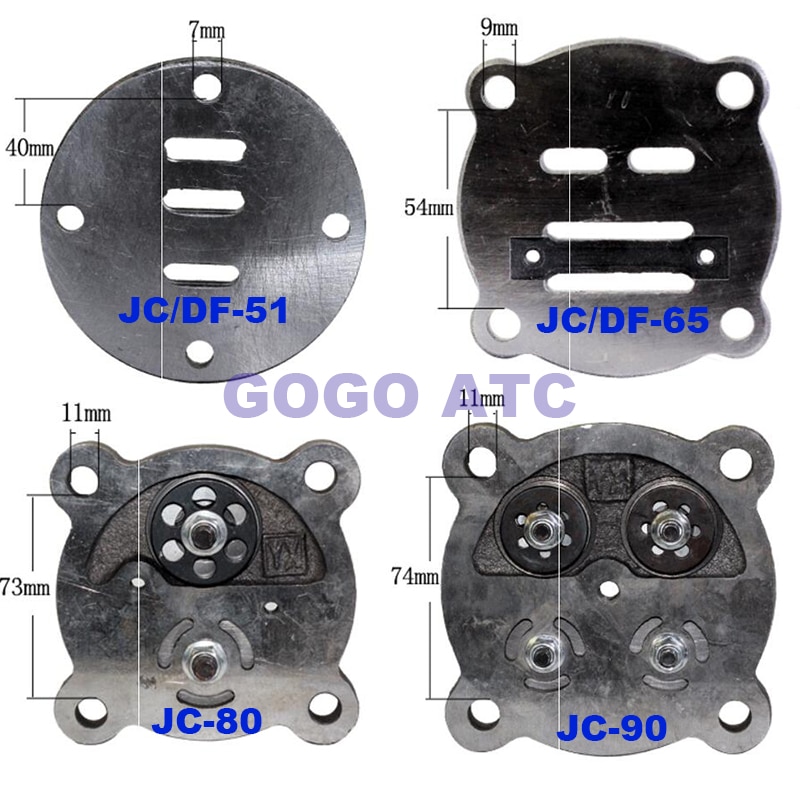 Ventiel plaat JC DF KS en uitlaatkleppen luchtcompressor pomp hoofd accessoires Zuiger compressor