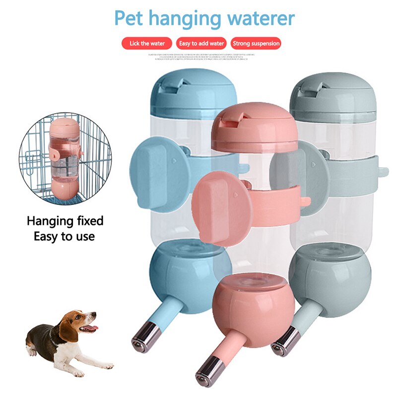 Hamster drikker vandflaske dispenser feeder hængende kæledyr hund marsvin egern kanin drikke hoved lille dyr tilbehør