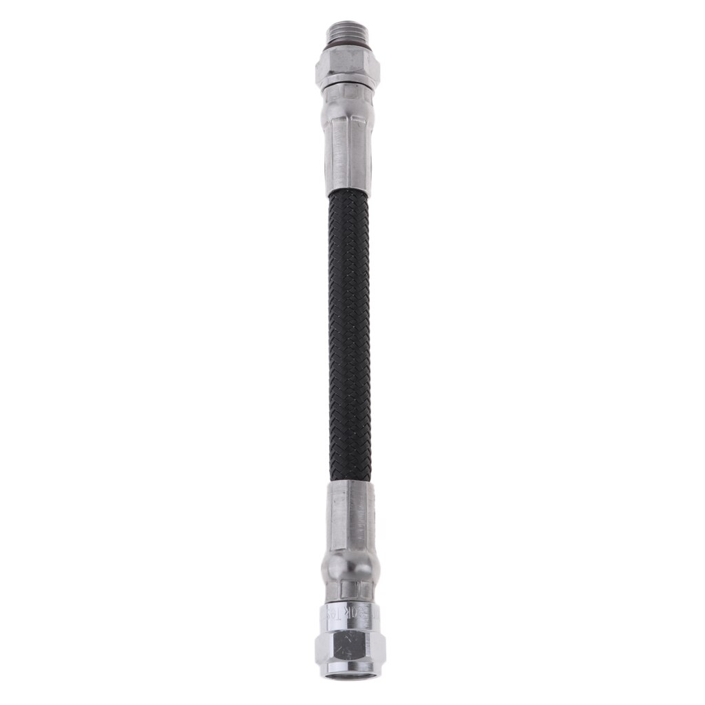 Manguera de alta presión HP de buceo negro Premium para manómetro, SPG, 1ª etapa