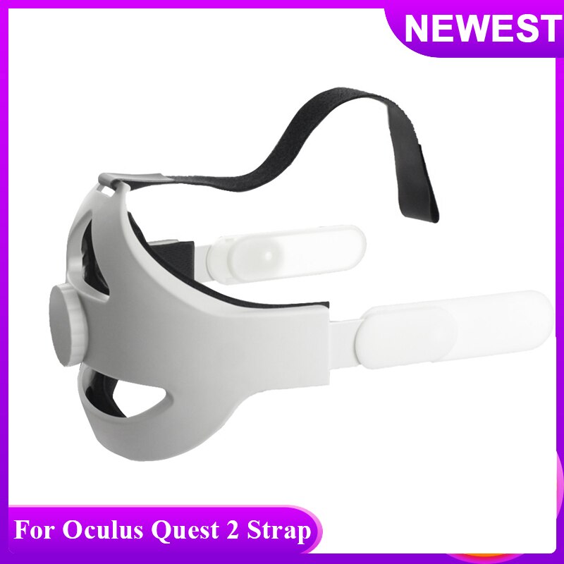 Verstelbare Hoofdband Voor Oculus Quest 2 Vr Headset Bandjes Ergonomische Virtual Reality Gaming Accessoires Smart Hoofdband Huid