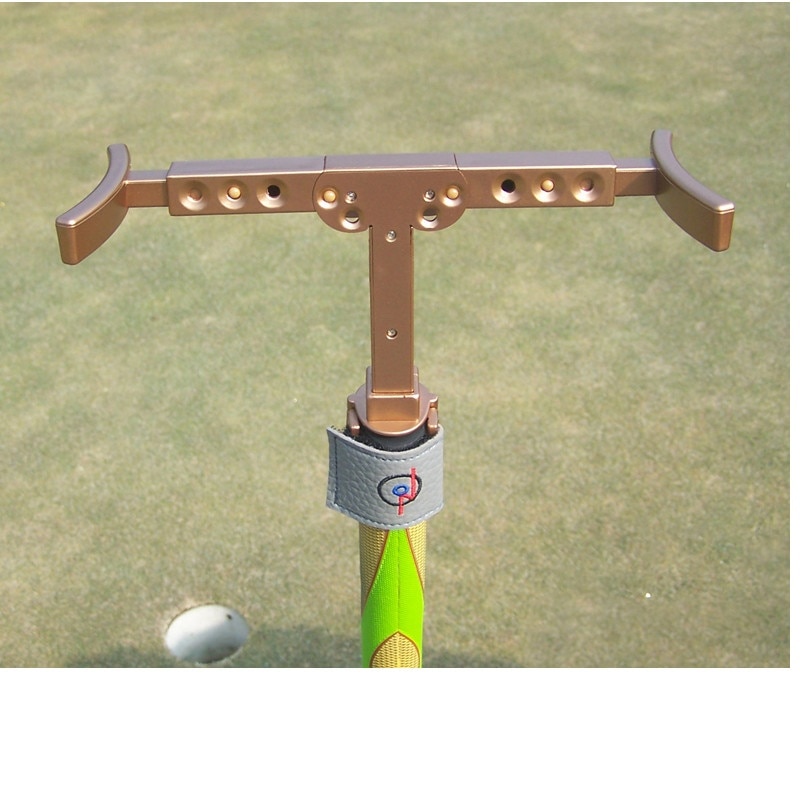 Golf putting trainer putter hulpmiddel vaste putting houding standaard putting houding hulpmiddel putting pols fixer