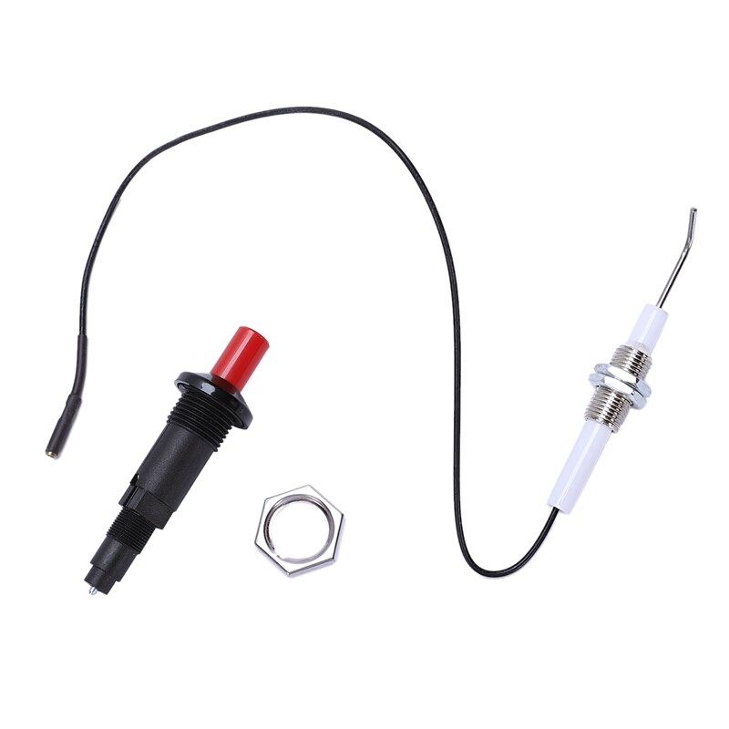 Gas Grill Push Button Kitchen Lighter Piezo Ignition Kit Universal Threaded Plug 1Pcs