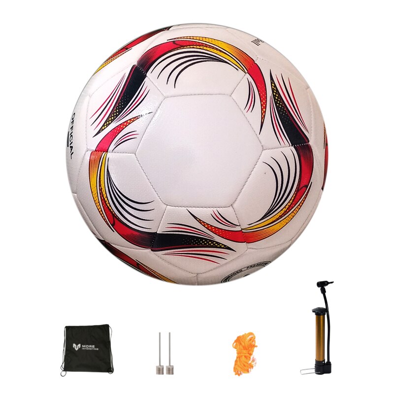 Newest Match Soccer Ball Standard Size 5 Football Ball PU Material Sports League Training Balls