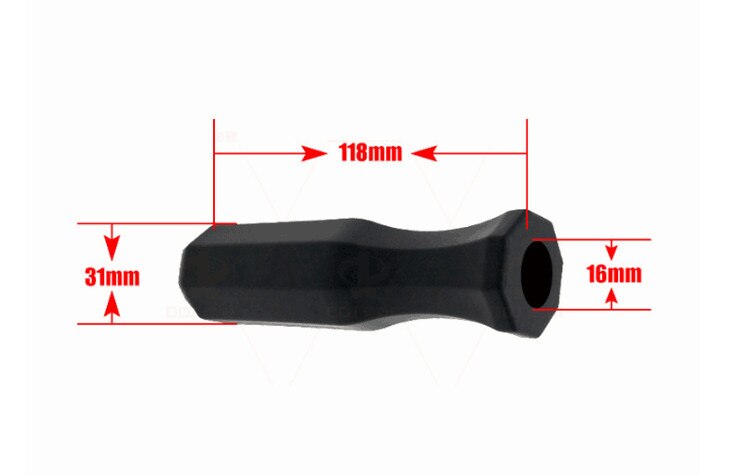8 pcs Soccer Table Handle Grip Fussball Table Football Rubber Handle Grip Replacment Part Tables Foosball Accessories Black