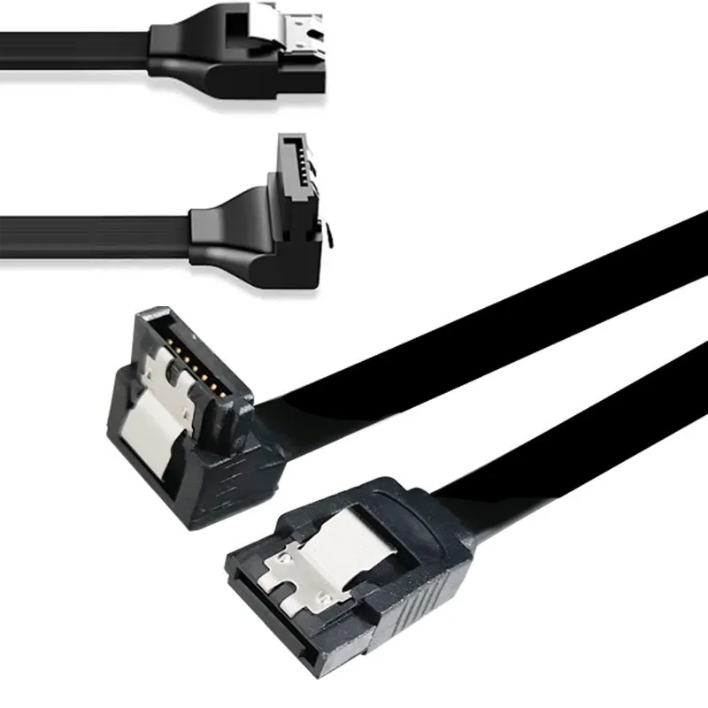 1/2PCS 50CM SATA 3.0 Datakabel High-speed Sata III Kabel Adapter Aansluiting Converter voor SATA HDD SSD CD Drive Schrijver Desktop