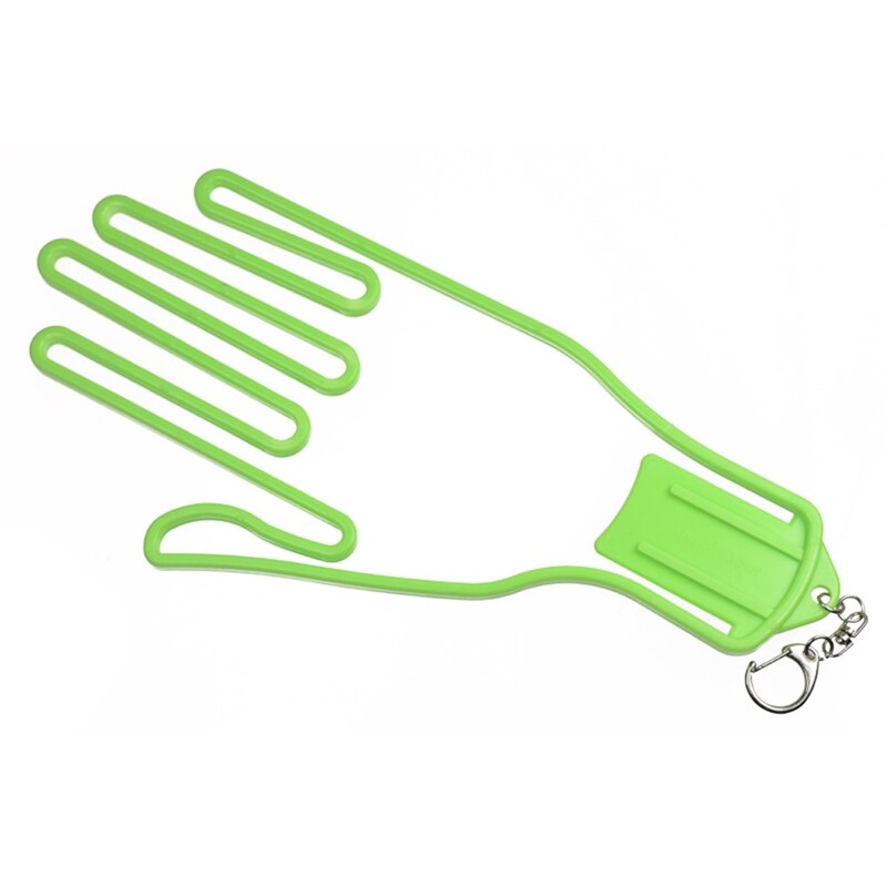 Golf Glove Holder With Key Chain Plastic Glove Rack Dryer Hanger Stretcher Golfer Tool Gear accessories multi-color: OY0826G