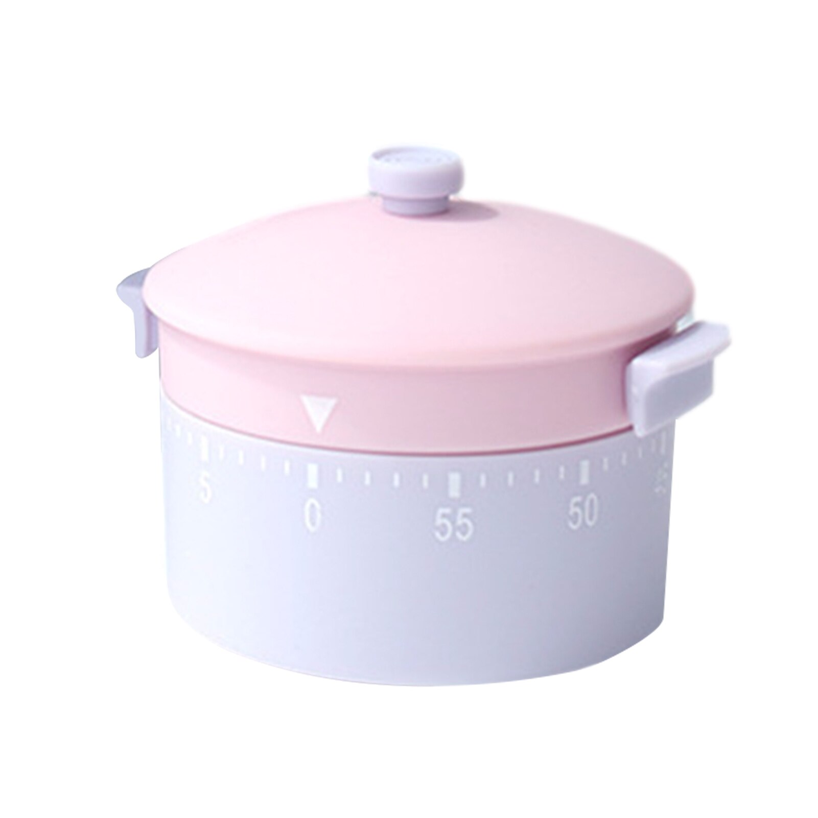 Pot Shaped Cooking Mechanical Timer 60-minutes Cute Attractive Kitchen Dial Time Reminder For Work Study Games