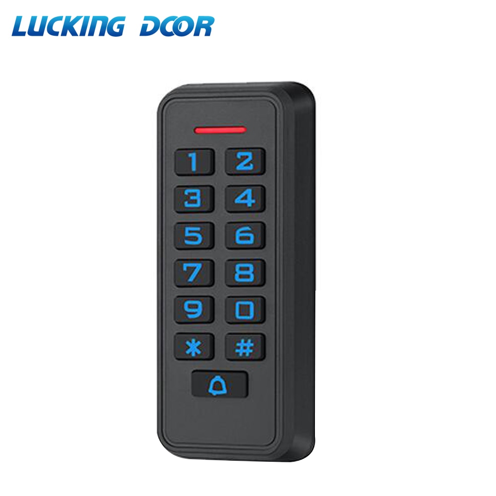 Waterproof Keypad Door lock RFID Card Door Entry Backlight WG26 input output Access Control Standalone access control Keypad