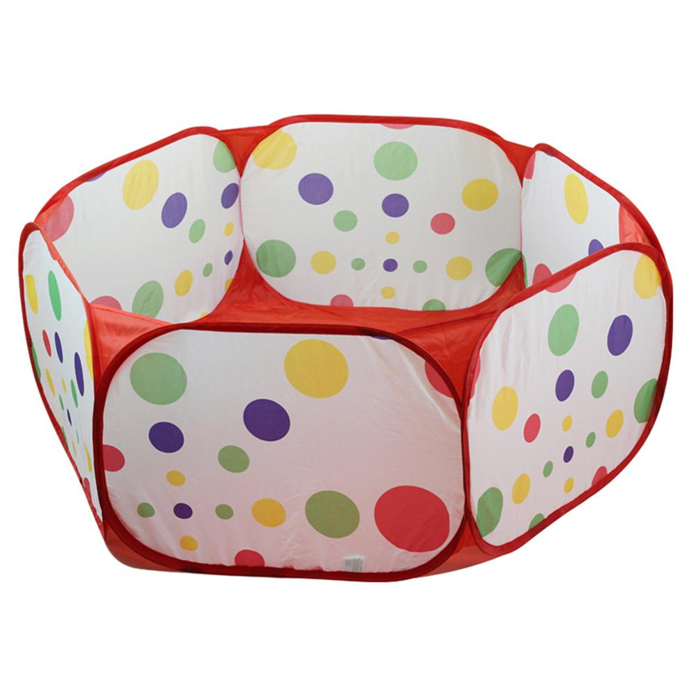 Valla plegable de Color puro para hámster de Gato, parque de juegos para interior y exterior, corralito invisible de rubits, jaula de animales pequeños: Red