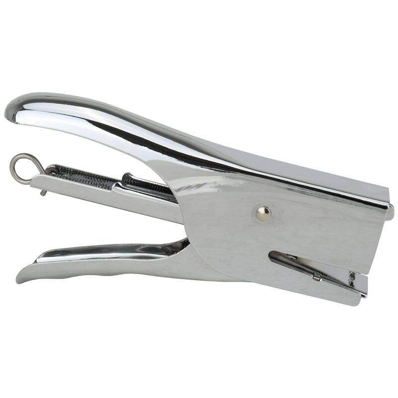 Metal Stapler Effortless Silver Standard Pliers Stapler Use Staples 24/6 26/6 School Paper Stapler Office Binding Supplies