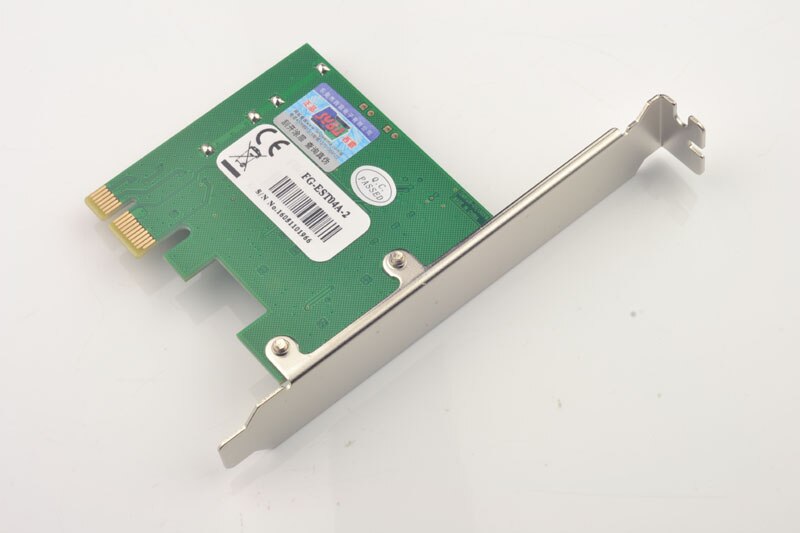 Lecteur carte mémoire Kalea-Informatique Carte contrôleur PCIe 4 + 2 PORTS SATA et eSATA 6G avec Chipset MARVELL 88SE9230 avec RAID 0 1 10 Hyperduo