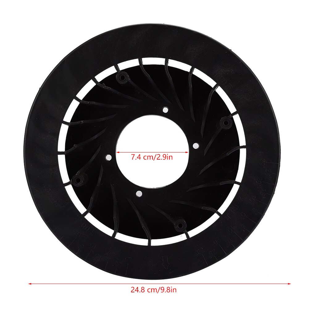 Flywheel Fan Blade Generator Flywheel Fan Blade Replacement Fit for Air-Cooled Diesel Generator 186FA/188F Household Cutting: Default Title