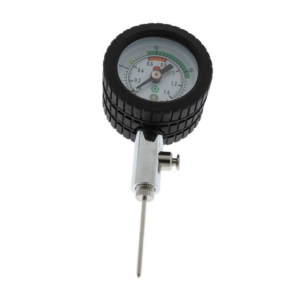 Football Ball Pressure Valve Gauge Basketball Volleyball Air Tester Checker Barometer Monitor Soccer Ball Volleyball Rugby Baske