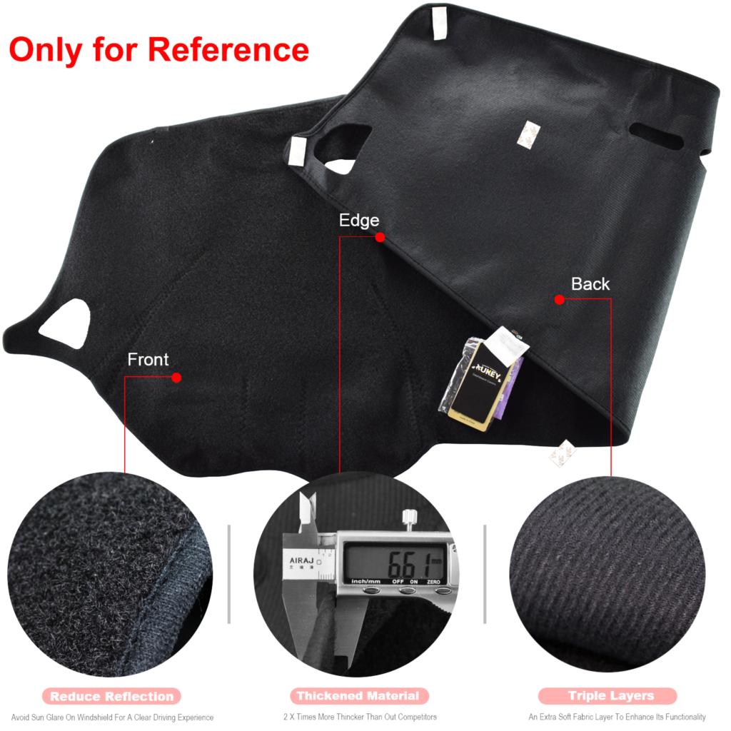 Xukey Dash Mat Dashmat Dashboard Cover Sun Shade Dash Board Cover Carpet For Subaru Crosstrek Impreza