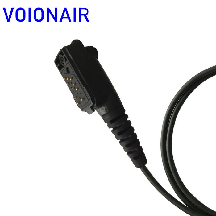 VOIONAIR G Shape Ear Hook Earpiece Headset Earphone Speaker Mic PTT for Airbus EADS THR8 TH1N Radio