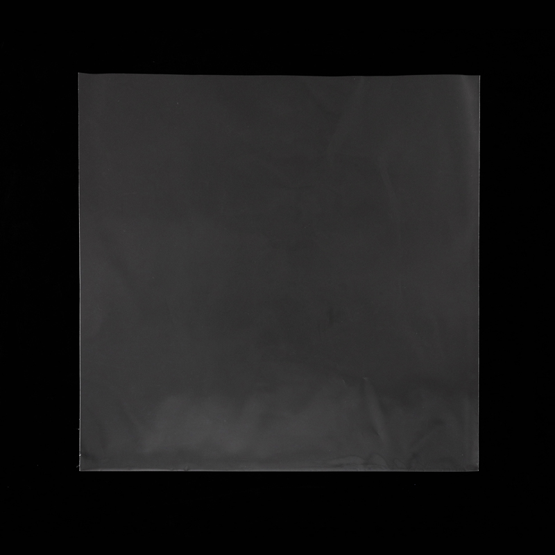 Funda protectora de grabación de Gel OPP de 12 pulgadas para tocadiscos, bolsa autoadhesiva para discos de vinilo LP, 32,3 cm x 32cm, 50 Uds.