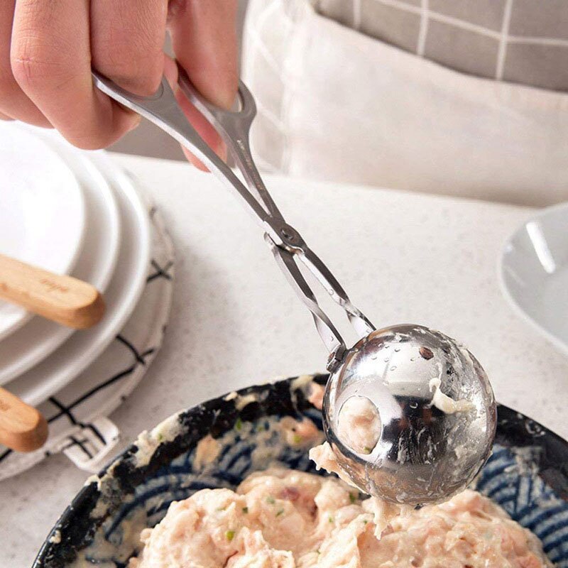 Kitchen Gadgets Practical Meat Baller Cooking Tool Kitchen Meatball Ice Cream Scoop Ball Maker Kitchen Accessories