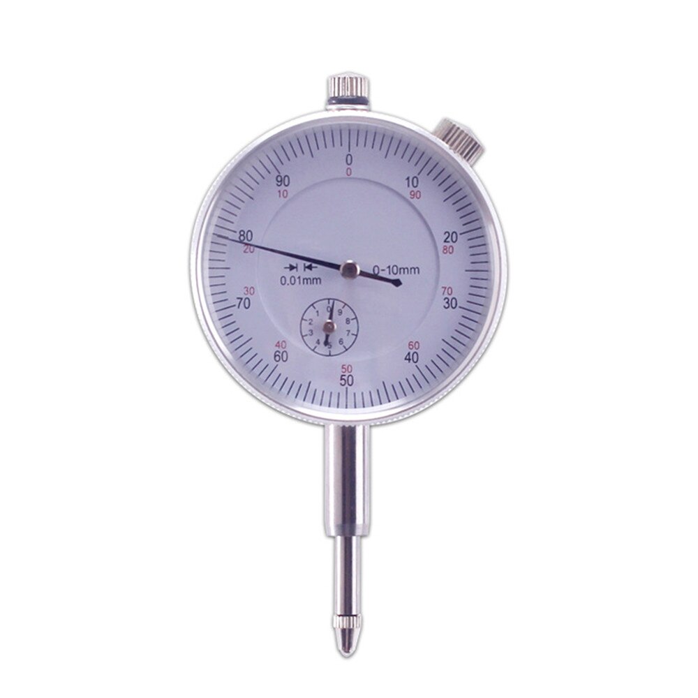 Allsome Precision 0.01mm Dial Indicator Gauge 0-10mm Meter Precise Indicator Gauge Mesure Instrument Tool dial gauge HT1605