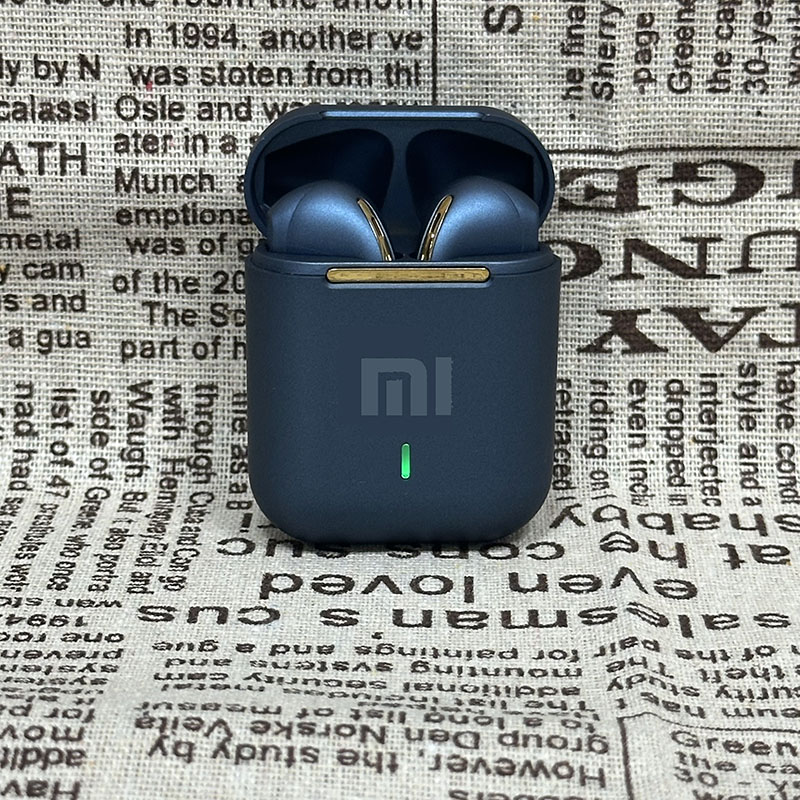 Xiaomi  j18 trådløse øretelefoner hifi in-ear stereomikrofon bluetooth berøringsvanntett støydempende hodetelefon for ios android: Blå