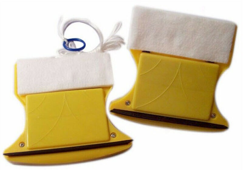 Magnetic Windows Cleaner Brush Washing Window Home Cleaning Tools Double Side Magnetic Brush Scraper Tool