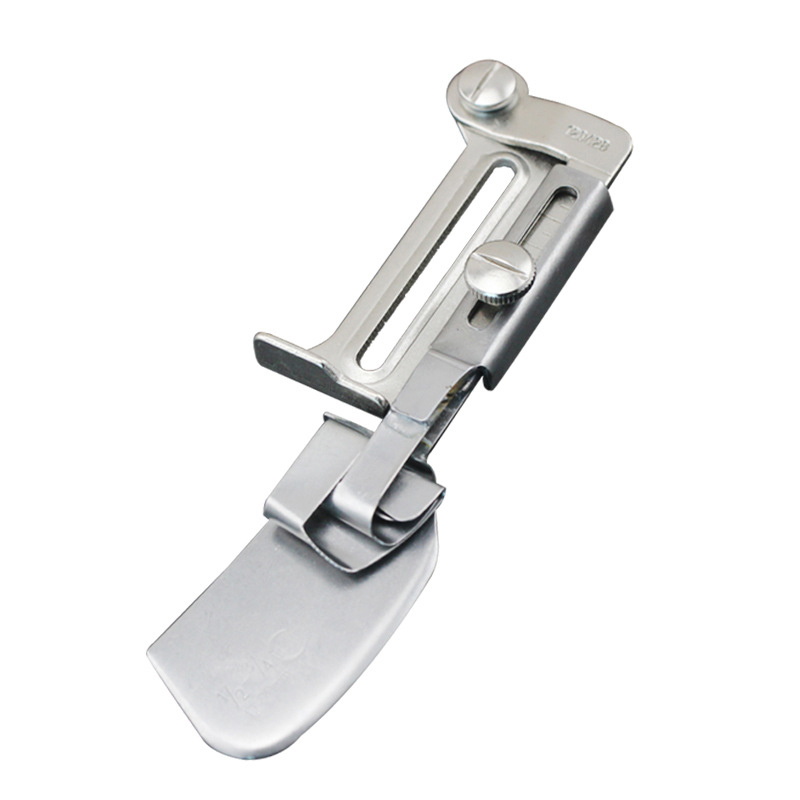 Prensatelas para máquina de coser Industrial, rodillo de dobladillo ajustable, prensador de carpeta, accesorios para máquina de coser doméstica de coche plano