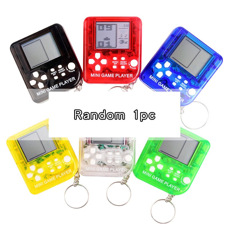 Kawaii nøglering legetøj klassisk mini spil maskine vedhæng nøglering nøgleringe børn mini nøglering legetøj til børn linje venner: Default Title